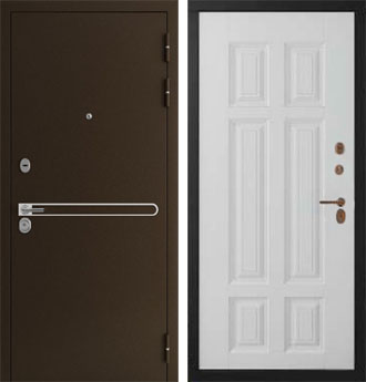 Входная металлическая дверь Лайт Квадро