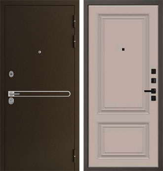 Входная металлическая дверь Лайт QBS 1