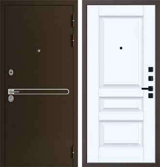 Входная металлическая дверь Лайт QL 3