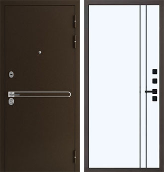 Входная металлическая дверь Лайт QMA 10