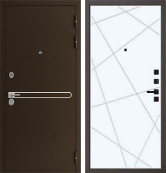 Входная металлическая дверь Лайт QML 1