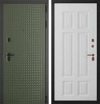 Входная металлическая дверь Пиксель Квадро