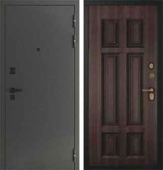 Входная металлическая дверь Сотка Букле Квадро
