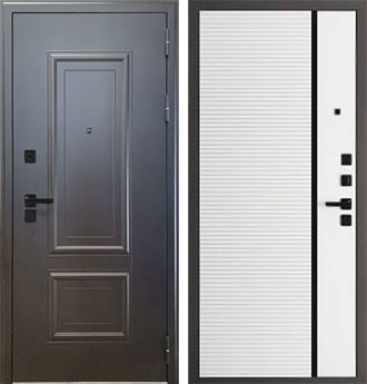 Входная металлическая дверь Термо Штамп 2 Пиано