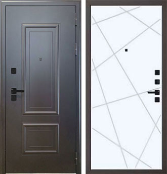 Входная металлическая дверь Термо Штамп 2 QML 1