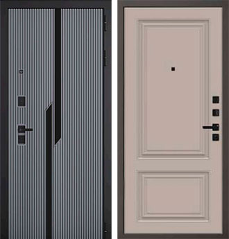 Входная металлическая дверь Вертикаль QBS 1