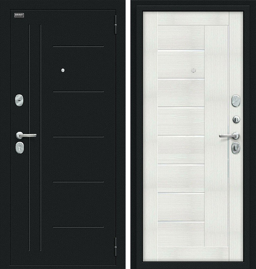 Железная дверь профдверь. Дверь входная металлическая «проф» букле черное/Bianco Veralinga. Техно букле черное/Bianco Veralinga.