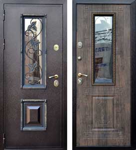 Входная металлическая дверь Ковка