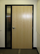 ламинированная дверь