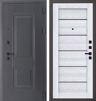 Входная металлическая дверь Берлин штамп 2 Q 12