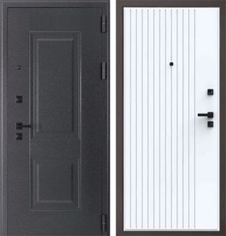 Входная металлическая дверь Берлин штамп 2 QMS 16