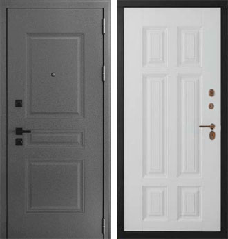 Входная металлическая дверь Берлин штамп 3 Квадро
