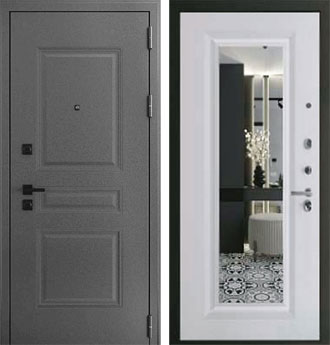 Входная металлическая дверь Берлин штамп 3 Мелисса