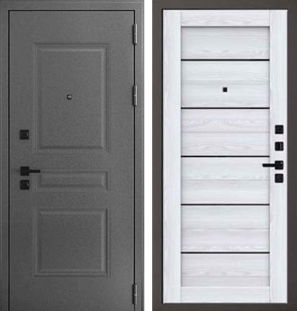 Входная металлическая дверь Берлин штамп 3 Q 12