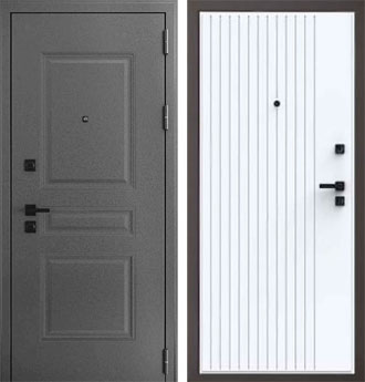 Входная металлическая дверь Берлин штамп 3 QMS 16