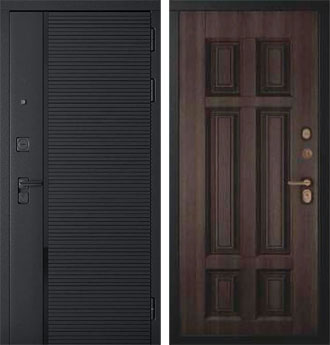 Входная металлическая дверь Piano Квадро