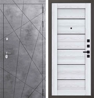 Нажмите для увеличения Входная металлическая дверь Президент Q 12