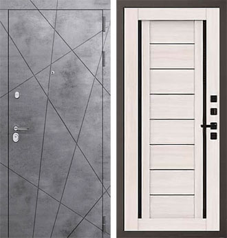 Нажмите для увеличения Входная металлическая дверь Президент Q 33