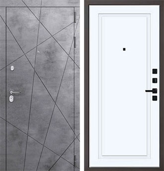 Нажмите для увеличения Входная металлическая дверь Президент QIT 5