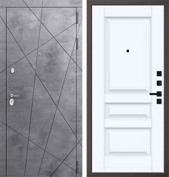 Нажмите для увеличения Входная металлическая дверь Президент QL 3