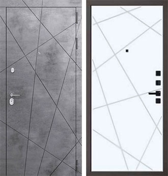 Входная металлическая дверь Президент QML 1