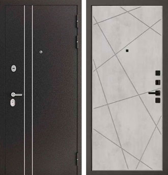 Входная металлическая дверь Сити QML 1