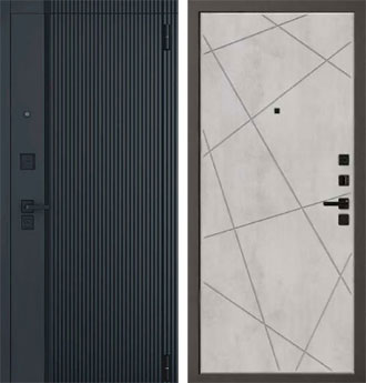 Входная металлическая дверь Urban 2 QML 1