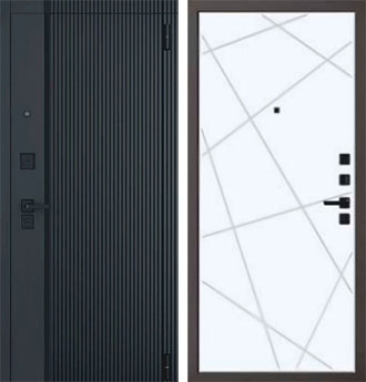 Входная металлическая дверь Urban 2 QML 1