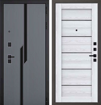 Входная металлическая дверь Вертикаль Q 12