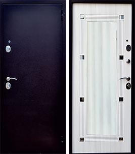 Входная металлическая дверь Роста NEW Сандал белый