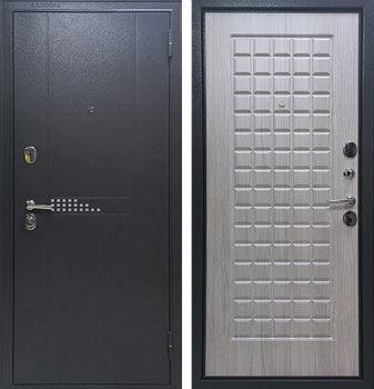 Входная металлическая дверь Бульдорс TRUST ECO MP Антрацит букле