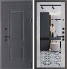 Металлическая входная дверь Берлин штамп 2 Алиса Бетон светлый