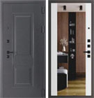 Металлическая входная дверь Берлин штамп 2 Алиса Софт белый