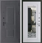 Металлическая входная дверь Берлин штамп 2 Мелисса Софт белый