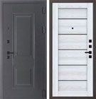 Металлическая входная дверь Берлин штамп 2 Q 12 Клен айс