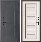 Металлическая входная дверь Берлин штамп 2 Q 33 Лиственница белая