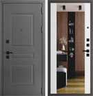 Металлическая входная дверь Берлин штамп 3 Алиса Софт белый