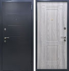 Металлическая входная дверь Бульдорс HOME+SLIM HOME ECO MP Графит букле