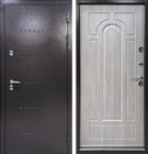 Металлическая входная дверь Бульдорс ТЕРМО STANDART MP Орех пепельный