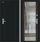 Металлическая входная дверь Глори Букле черное / Wenge Veralinga