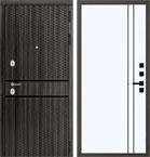 Металлическая входная дверь Гросс QMA 10 Велюр белый