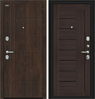 Металлическая входная дверь Модерн Kale Almon / Wenge Veralinga