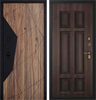 Металлическая входная дверь Морра Квадро Венге