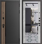 Металлическая входная дверь Neo Алиса Бетон светлый