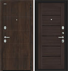Металлическая входная дверь Прайм Kale Almon / Wenge Veralinga