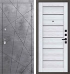 Металлическая входная дверь Президент Q 12 Клен айс