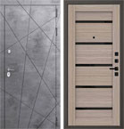 Металлическая входная дверь Президент Q 55 Дуб скальный