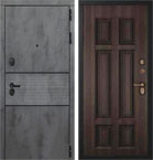 Металлическая входная дверь Сенатор Квадро Венге