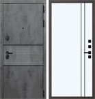 Металлическая входная дверь Сенатор QMA 10 Велюр белый