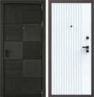 Металлическая входная дверь Штрих QMS 16 Велюр белый